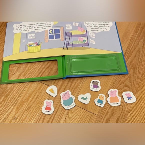 Peppa Pig Marvellous Magnet Book like new - Picture 7 of 7